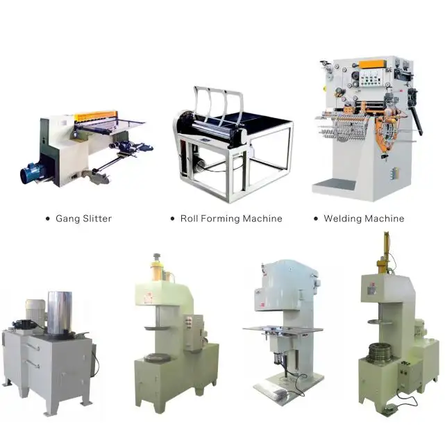 Beading and Curling Machine for Chemical Tin Can Drum Making Machine