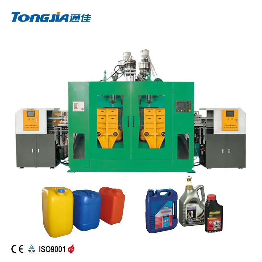 Máquina de molde de sopro da estação dupla para produzir garrafa 2l 5l 15l pe