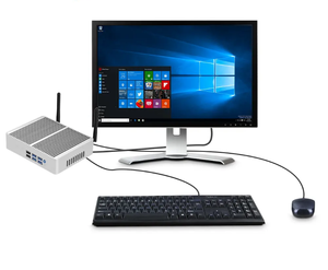 Minipc ordenador Intel Celeron Core I3 I5 Linux brazo sin ventilador Mini placa base escritorio Barebone PC portátil Personal - Product Image 1