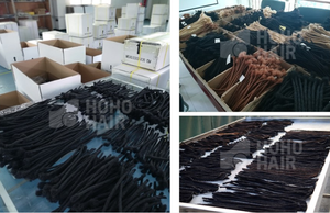 [HOHODREADS] Big Stock Regular Afro Kinky Human Remy Hair Locs Permanent Handmade Dreadlocks Extensions for <strong>Black</strong> People - Product Image 4