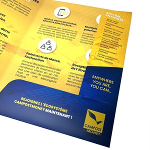 Tùy chỉnh tài liệu Flap trình bày A4 kích thước tông giấy mở rộng trang trí thư mục tập tin với công ty - Product Image 6