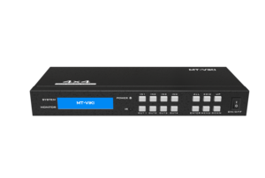 4K Video HDMI Matrix Switcher 4x4, MT-VIKI Audio-Video-Geräte 4 in 4 out EDID 4K 60Hz HDMI Matrix