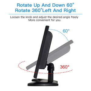 12&quot; Inch TFT <strong>LCD</strong> <strong>Monitor</strong> LED Black Industrial for Business Desktop Plastic Case 8 Languages 1 Pcs 16:10 <strong>Monitor</strong> 60hz 120% Srgb