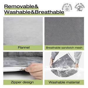 Alféizar de ventana plegable hamaca para gatos, ventosa para ventana de vidrio, colgante de otoño e invierno, hamaca para gatos de peluche, suministros para nidos para mascotas - Product Image 6