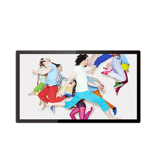 Pantalla LCD de publicidad 4K, Monitor de pantalla de TV, tablero de menú 4G con caja de reproductor multimedia Android 9,0 externo, señalización Digital - Product Image 1