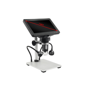 Microscopio Digital con pantalla LCD, dispositivo electrónico de escritorio con vídeo, fuente de luz LED externa, 1200X - Product Image 4