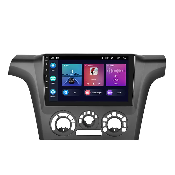 Android 12 đài phát thanh xe 2 DIn 9 ''autoradio cho Mitsubishi Outlander 2004 2006 xe Stereo Carplay Android Auto BT GPS Wifi