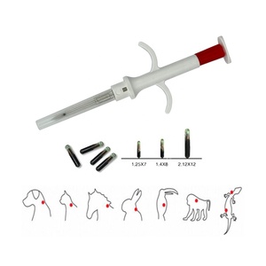 134.2kHz fdx-b 1.4x8 mét iCar em4305 Pet vi mạch động vật ID <span class=keywords><strong>chip</strong></span> RFID tiêm vi mạch cho động vật chó - Product Image 3