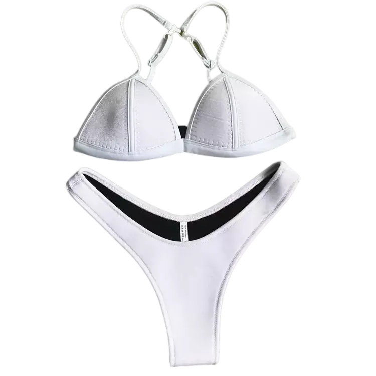 Cikini velluto Neoprene costumi da bagno donna estate Sexy perizoma bikini brasiliano