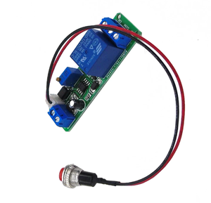 DC 12 V Timing Timer Verzögerung ausschalten Relais Modul 1 ~ 10s Zeit einstellbares Relais mit Anzeigerlicht externer Trigger-Verzögerungsschalter - Product Image 2