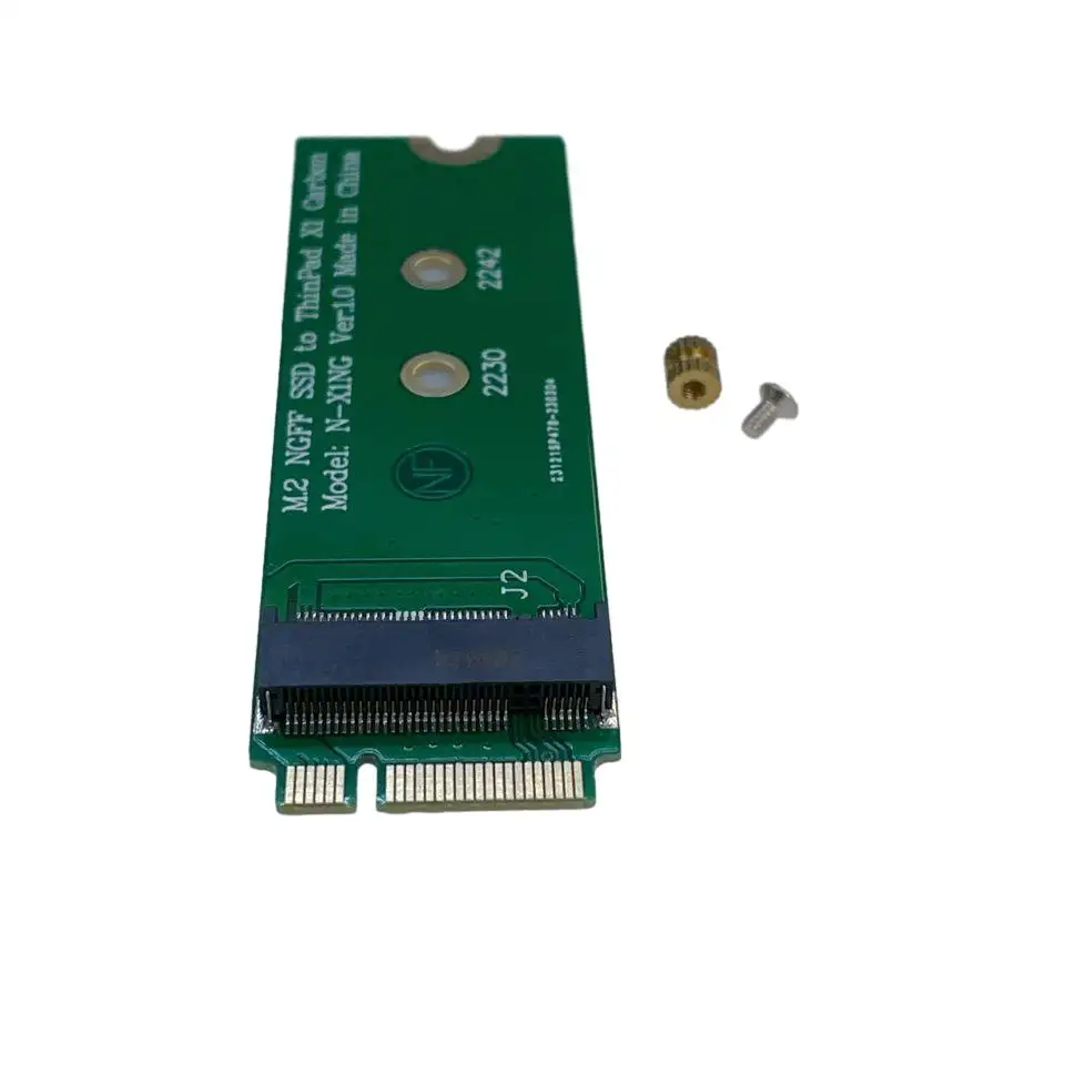 NGFF M.2 إلى Thinkpad X1 كربون ببطاقة محول SSD 26pin