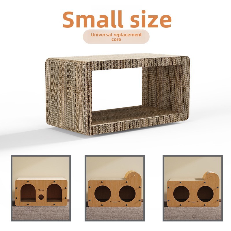 Double-door double-hole small-sized universal replacement core