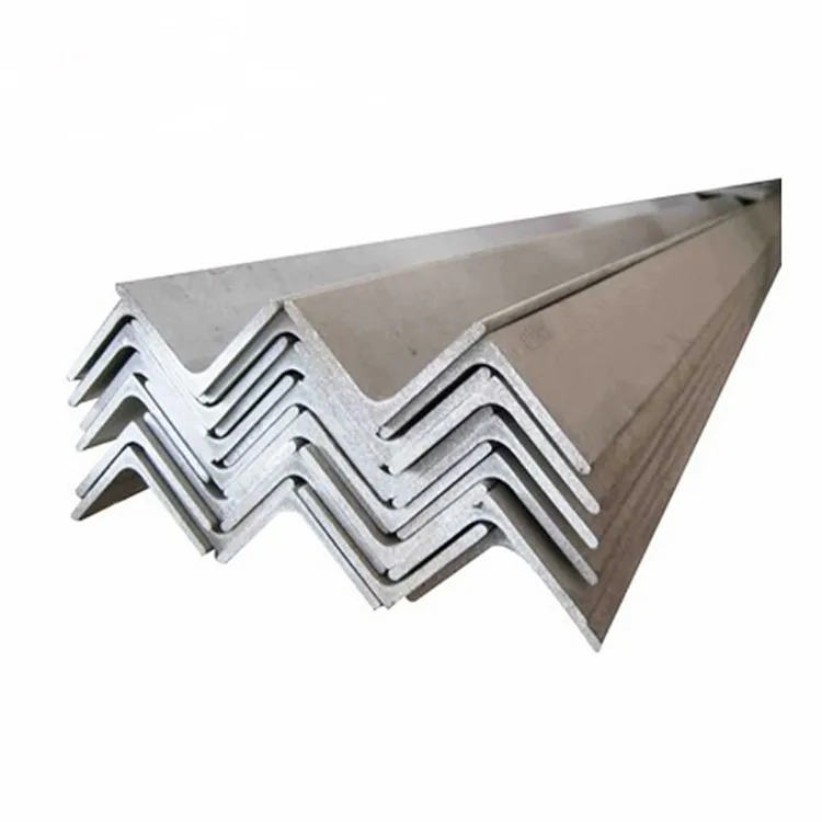 Ángulo de acero ASTM A36 a53 Q235 Q345 carbono igual ángulo de acero hierro galvanizado Perfil en forma de L barra angular de acero suave