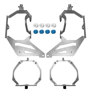 TAOCHIS YT-HL-105 LEDヘッドライトフレームアダプターブラケットホルダーメルセデスGLK 2013用AFS Hella 3R 5プロジェクターレンズ付き - Product Image 1