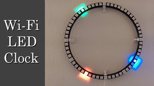 WS2812 Adressierbare 5050 RGB Digital LED Wandring uhr NeoLED Pixel 60 Ring LED für Arduino ESP Project