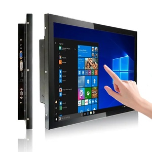 Pannello di controllo da 15 pollici Touch Screen capacitivo pannello incorporato Display IP65 Display schermo LCD a parete Monitor - Product Image 1