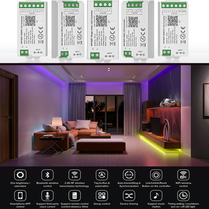 Tuya WiFi Alexa Voice Google Home CCT RGB RGBW RGBCCT диммер светодиодный синий зубной световой контроллер - Product Image 4