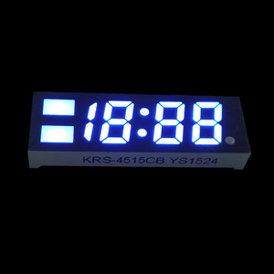 Hohe Helligkeit Weiße Farbe Benutzer definierte digitale/numerische Displays mit 7/sieben Segmenten für Küchen-TV-Uhren-Timer