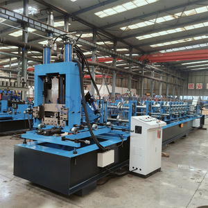 Metal CD UD UW <strong>CW</strong> Making Stud Track Channel Purling Machine Full Automatic CZ Profile Roll Forming C <strong>Z</strong> Purlin Machines - Product Image 3