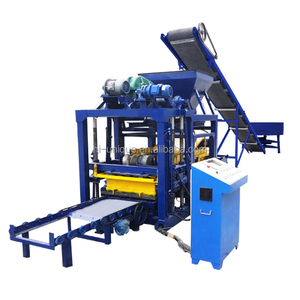 Pavimentadora hidráulica de Color sólido completamente automática, máquina para fabricar bloques de hormigón de cemento hueco para edificios entrelazados - Product Image 2