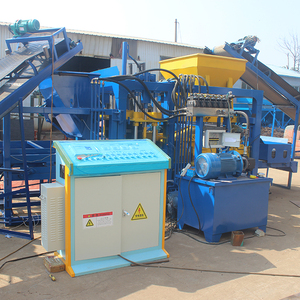 Maquinaria de fabricación de ladrillos, máquina pavimentadora automática de hormigón, bloque de máquina de parpaing, 2 unidades - Product Image 1