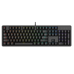 New RGB Backlit Gaming <strong>Keyboards</strong> Wired USB 104 Keys Anti-ghosting Custom Language Teclado Mechanical <strong>Keyboards</strong> for <strong>Desktop</strong> - Product Image 3