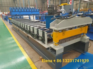 Metall verkleidung Wand paneel Rollform maschine Für Peru Markt