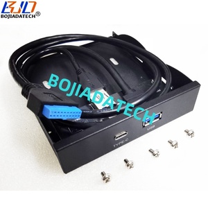 3.5&quot; Desktop Floppy Bay Front Panel With USB 3.0 Type-<strong>A</strong> &amp; Type-C Connector 5Gbps for PC <strong>Computer</strong> Case - Product Image 2