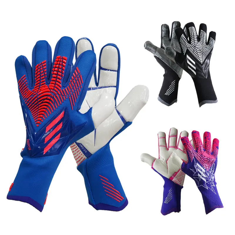 Professional Custom Logo Sports Training Goal keeper gloves Sublimation Printing Goalkeeper Gloves Non Slip Football Gloves
