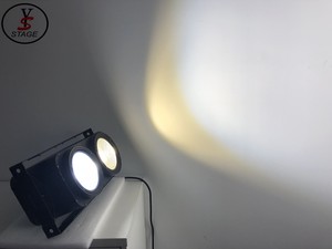 2x100w LED COB yıkama izleyici işık sıcak beyaz LED Matrix DMX512 işık Film stüdyosu için DMX512 kontrolü ile - Product Image 6