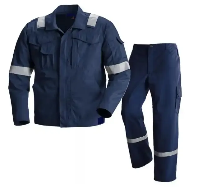 Industrielle Overalls Cargo Pants Arbeits hose Männer Arbeits kleidung Jacke Baumwolle Unisex Reflektieren der Arbeits anzug Sicherheit Arbeiter Uniform Set