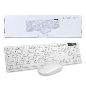 Source Factory Direct Sales Wireless 2.4G Chocolate Home Office <strong>Notebook</strong> Desktop Wireless <strong>Keyboard</strong> and Mouse Set - Product Image 6