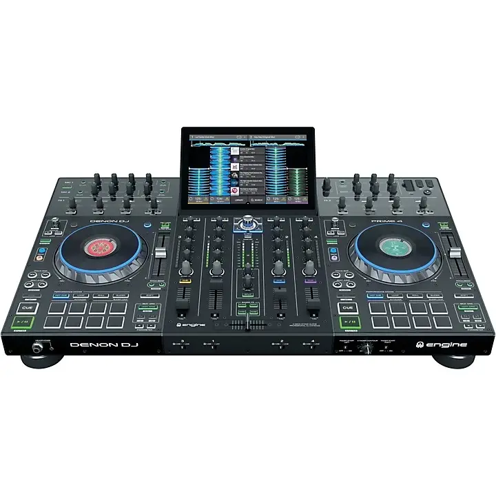 NOUVEAU DJ Prime 4 - Professional Channel DJ Mixer DJ-Controller