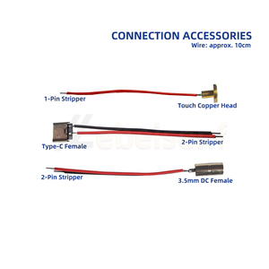 Low Voltage DC 5V 4Channels RGB Colorful LED Fixture Charging Touch Dimming <strong>Control</strong> Board <strong>with</strong> IR 24-Key Wireless Remote <strong>Control</strong> - Product Image 4