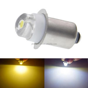 P13.5 <strong>LED</strong> Flashlight Bulb 1.5V 3V 4.5V 6V 9V 12V 24V High Power Chip Replacement Bulb for Flashlight Torch
