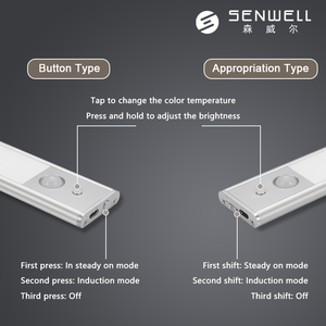 Tira de luces LED recargable personalizada al por mayor con sensor de movimiento magnético sin cables voltaje de entrada de 5V para armario para uso en habitación - Product Image 4