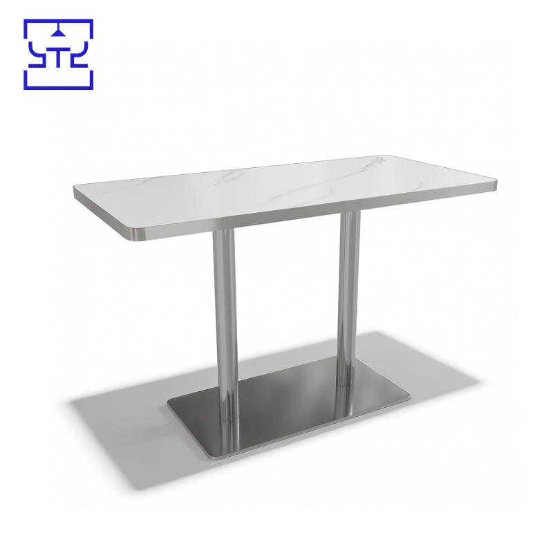Mesa con cubierta de pizarra de 1,2*0,6 m