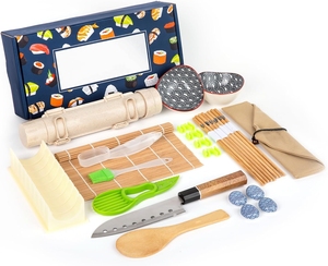 Suşi yapma kiti başlayanlar için tüm bir Set kullanımı kolay sağlıklı yeme mükemmel hediyeler teşvik - Product Image 2