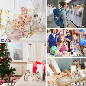 Biểu Tượng Tùy Chỉnh In Hữu Cơ Bông Vải Dây Kéo Mua Sắm Túi Bền Túi Nhỏ Cho Lưu Trữ Đồ Trang Sức - Product Image 6