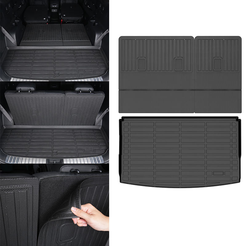 Tapis arrière de siège de voiture + tapis de tronc