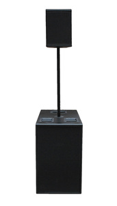PWS10 POWAVESOUND Active Sound <strong>System</strong> 10 Inch Powered PA Speaker Built-in Bi-AMP Amplifier Module With <strong>Digital</strong> <strong>Audio</strong> <strong>Processor</strong>
