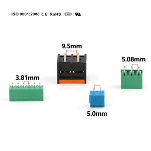 Conectores de bloque de terminales enchufables macho hembra 2P-12P Bloque de terminales enchufable 5,08 - Product Image 4