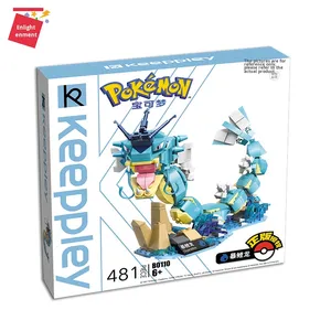 Giáo dục Khối xây dựng pokemonedly lắp ráp đồ chơi thiết lập có tính năng Charizard mewtwo Pikachu khớp nối đồ chơi cho bé - Product Image 5