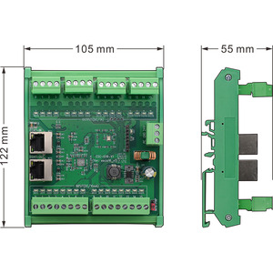 High-Power EtherCAT Analog <strong>Input</strong> <strong>Output</strong> Module Phoenix 16 Channel Digital <strong>Input</strong> and 16 Channel Digital <strong>Output</strong> Module