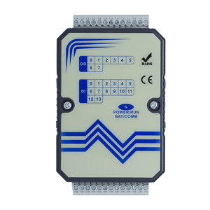 産業用PLCプログラミングコントローラーイーサネットPLCコントローラーMODBUS TCP-IP/RTU 14DI 8DO 4AI 2AO、SDメモリーカード付き (A-5389) - Product Image 1