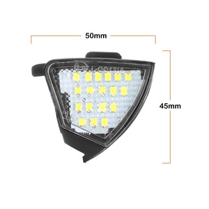 VWパサートB5 B6 3C CCゴルフ56バリアントプラスGTIシャラン12 Eos Jetta Tourn Rabbit用LEDアンダーサイドミラーパドルライト - Product Image 6