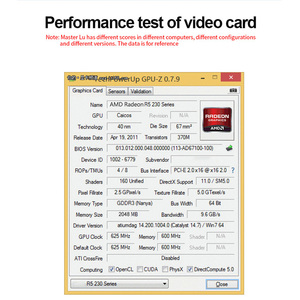 ビデオカードradeon r5 230 64ビットグラフィックカード - Product Image 5