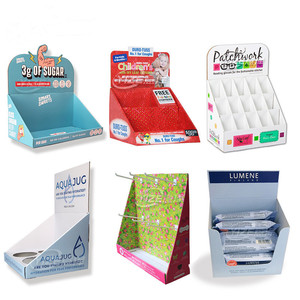 Đầy Đủ Màu Sắc In Sóng Gấp Mỹ Phẩm Hiển Thị Giá Hộp Nước Hoa Điện Tử Y Học Đồ Chơi Xà Phòng Bán Lẻ Bao Bì Pdq - Product Image 4