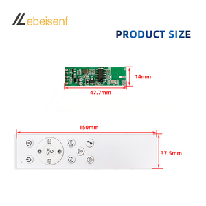 Смарт-синий зуб светодиодный SPI + PWM контроллер RGBIC + CCT DC 5-24V 6A 144W 200 пиксельный световой сигнал Диммер с RF 433Mhz беспроводной пульт дистанционного управления - Product Image 5