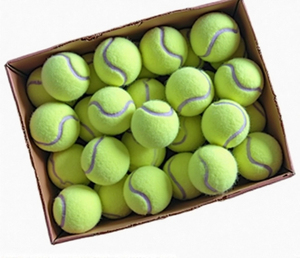 Pelotas de tenis de entrenamiento básico de contraste de textura de superficie optimizada para mejorar el seguimiento visual - Product Image 1